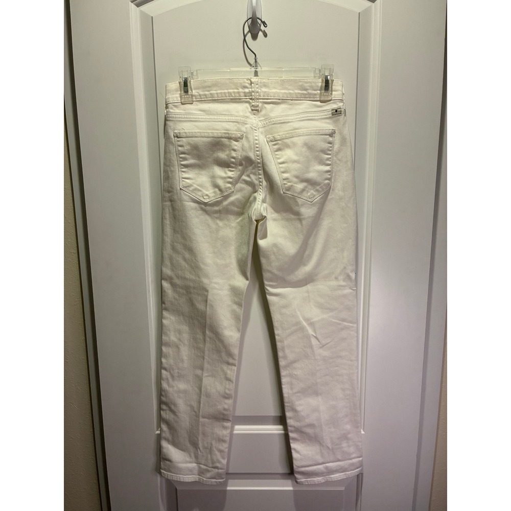Women's Lucky Brand White Jeans, Brooke Crop 2/26 - Picture 2 of 5